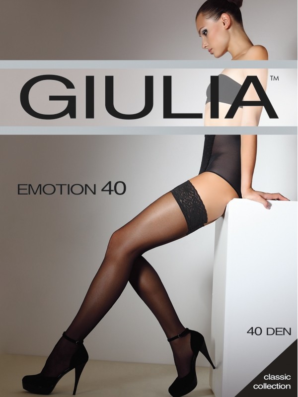 

Панчохи Giulia 40 Den nero 5-6 (артикул Emotion40)
