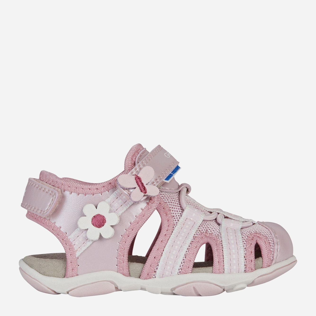 Акція на Дитячі сандалії для дівчинки Geox B150ZB-0NFEW-C8004 26 Рожеві від Rozetka