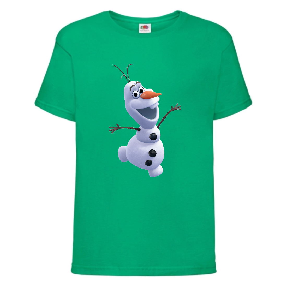 

Футболка детская Холодное сердце 001 (Frozen) зеленая (FRH grn 001) 128 см