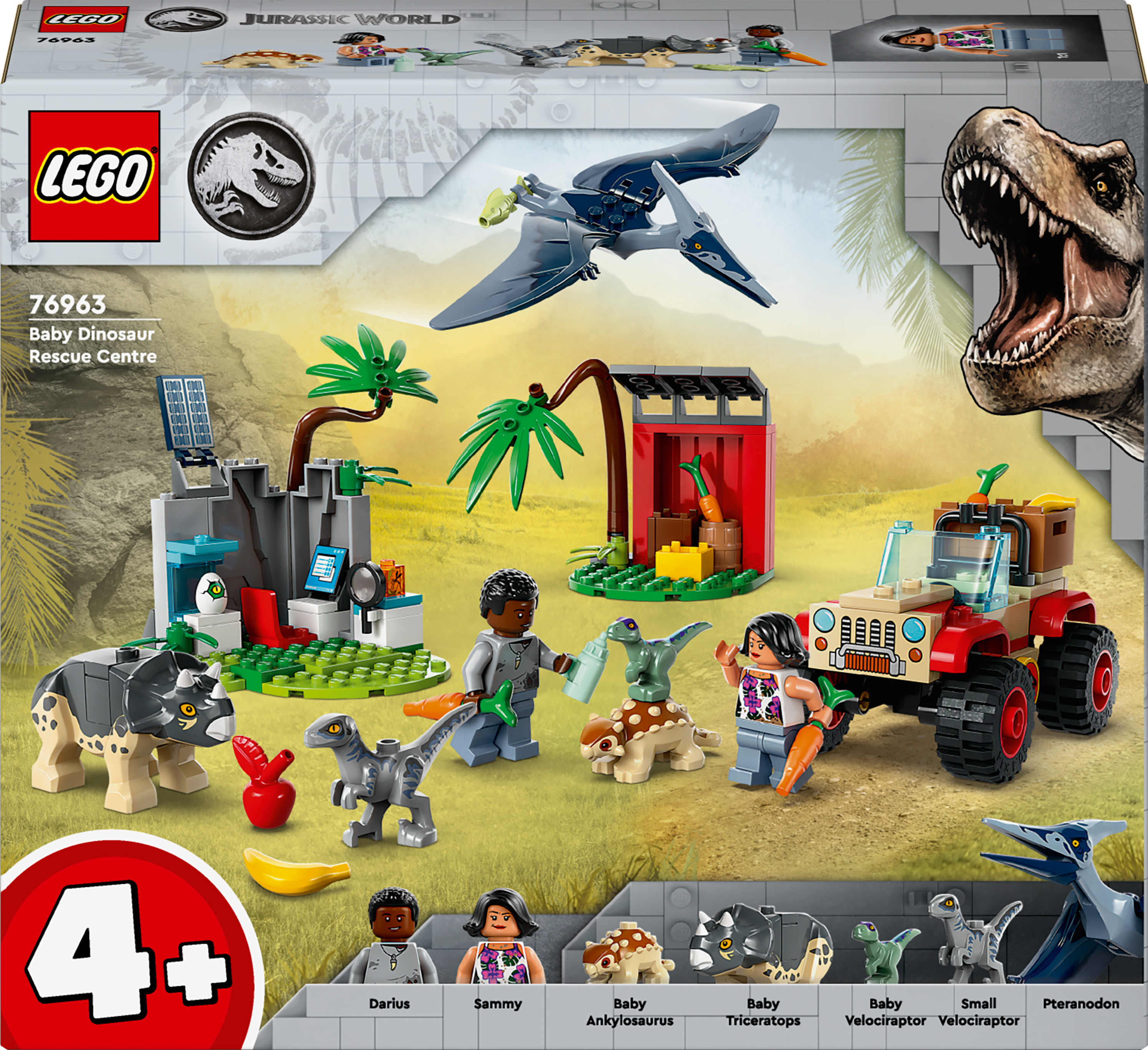 Конструктор LEGO Jurassic World Центр спасения малышей динозавров 139  деталей (76963) – фото, отзывы, характеристики в интернет-магазине ROZETKA  | Купить в Украине: Киеве, Харькове, Днепре, Одессе, Запорожье, Львове