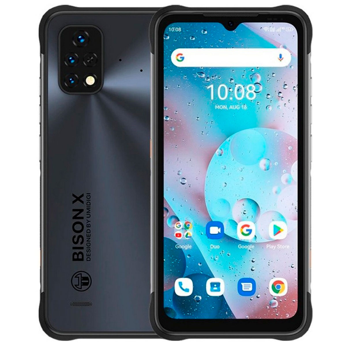 Смартфон Umidigi Bison X10S NFC 4/64GB Dual Sim Storm Gray – фото, отзывы,  характеристики в интернет-магазине ROZETKA от продавца: WOWS | Купить в  Украине: Киеве, Харькове, Днепре, Одессе, Запорожье, Львове