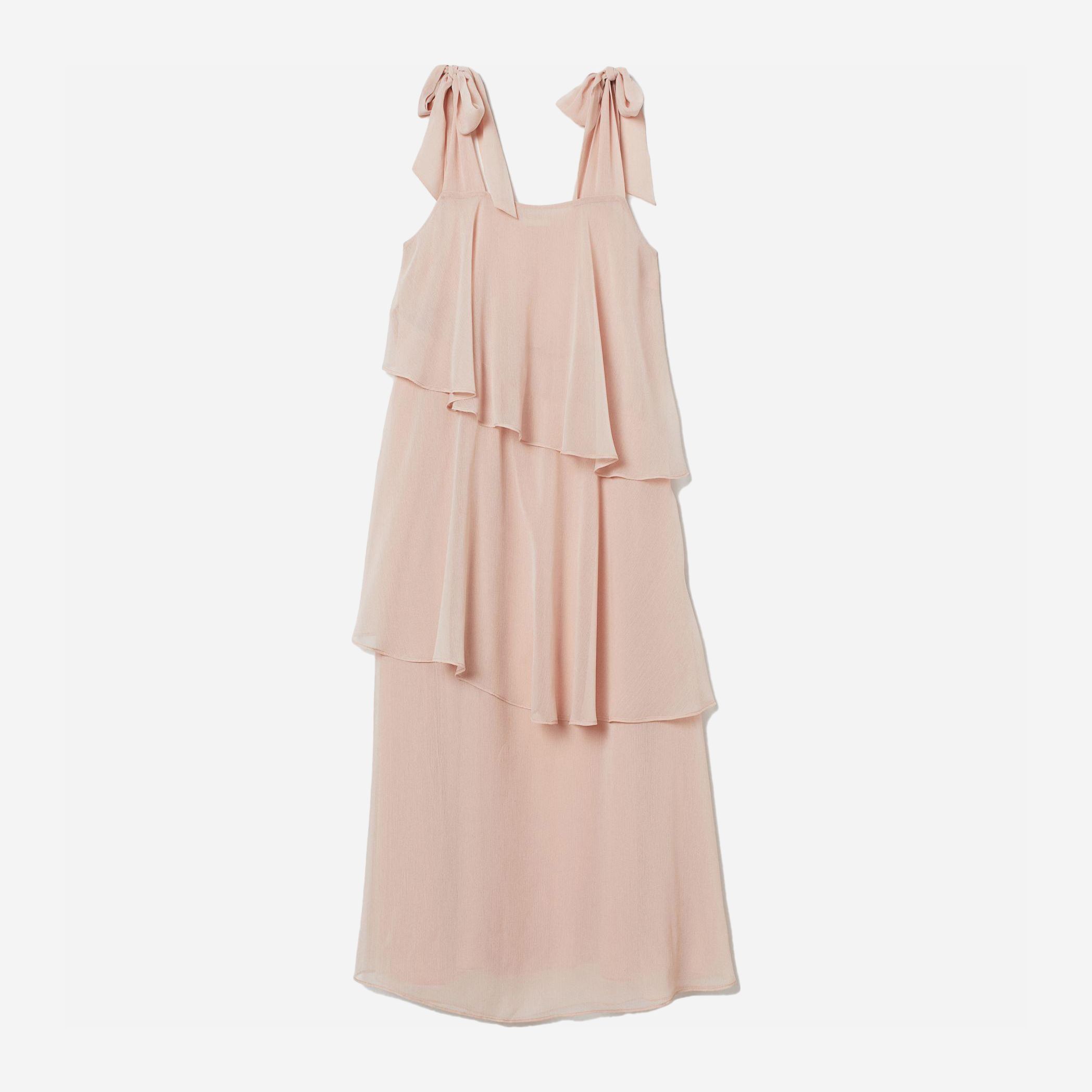 Акція на Плаття H&M XAZ206295WSQN 44 Блідо-рожеве від Rozetka
