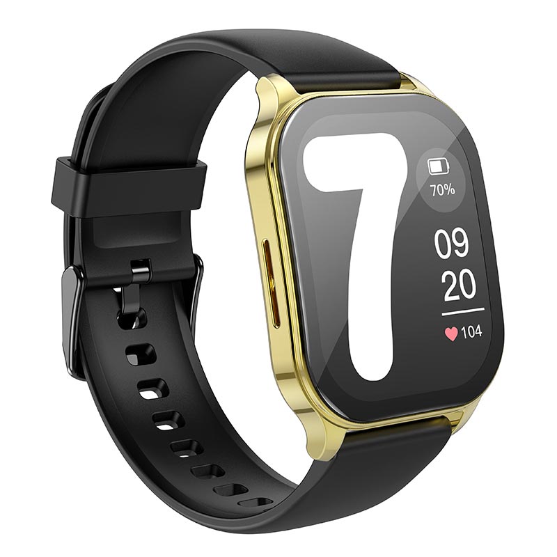 Smart Watch Hoco AMOLED Sport Y19 (call version) BT 5.1 Track HeartRate ...