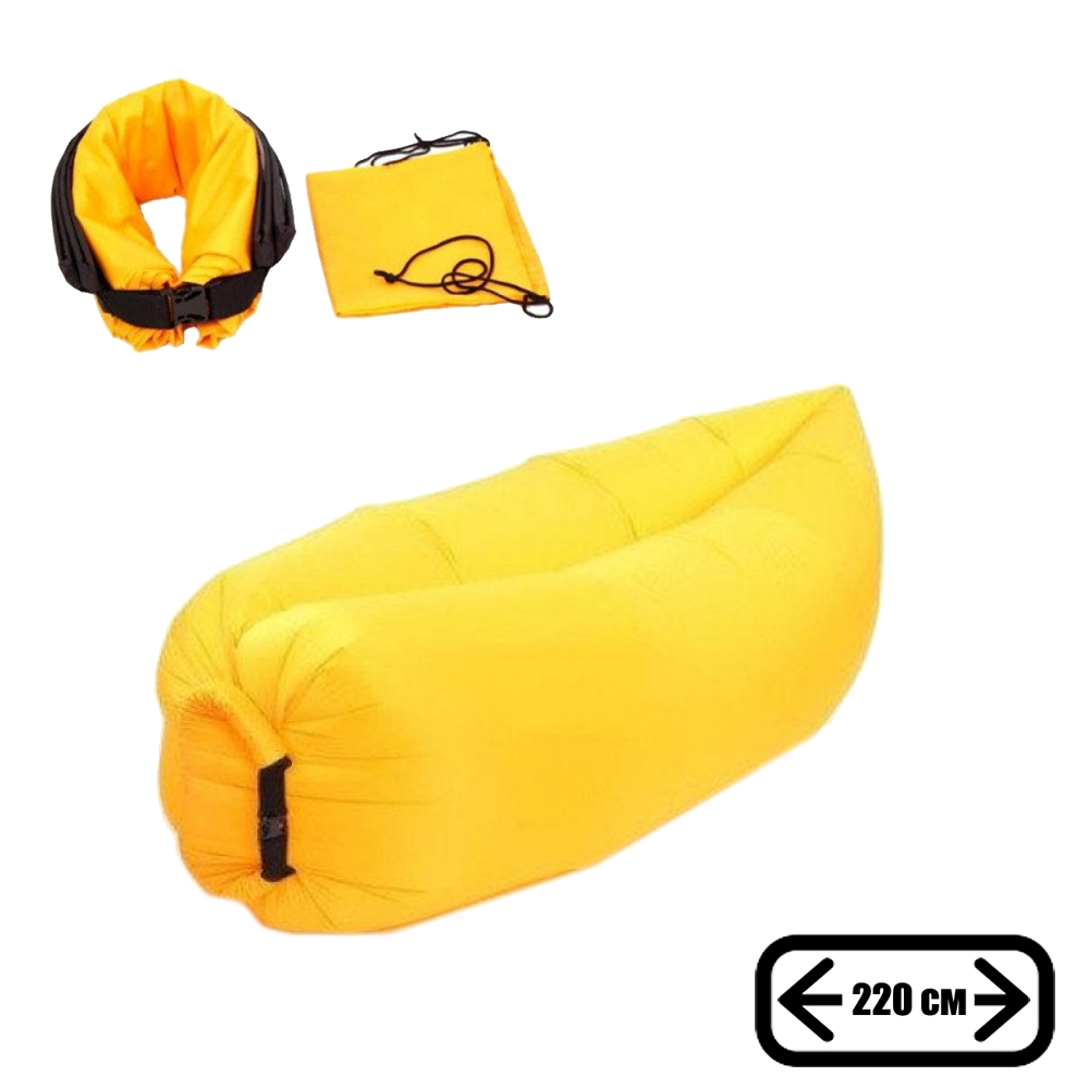 

Надувной матрас Tyio 2,2 м Диван для отдыха на природе Yellow (69212)