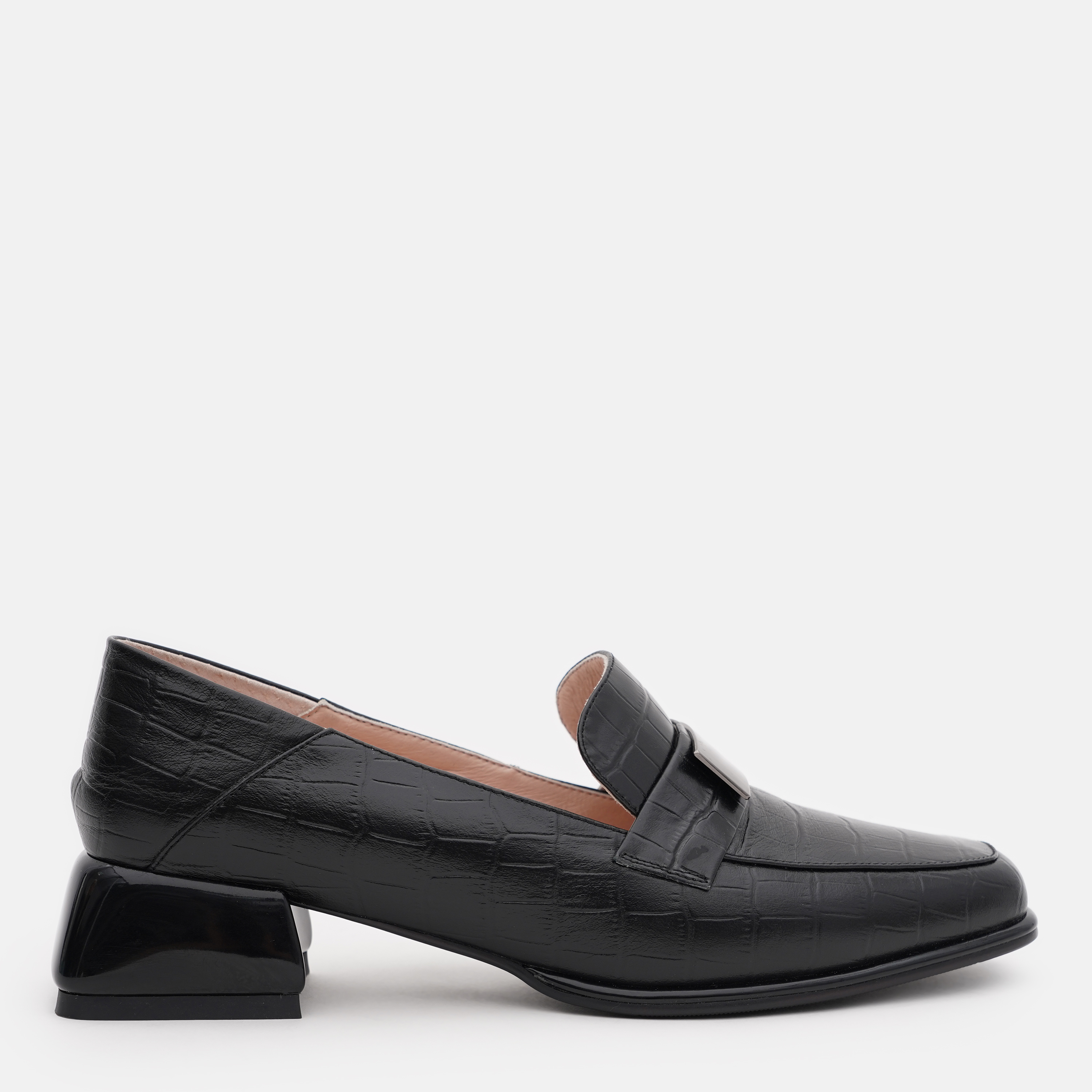 Акція на Жіночі туфлі зі шкіри Blizzarini A671-YC85-T9 36 23 см Чорні від Rozetka