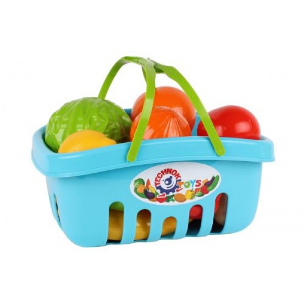 

Набор продуктов в корзинке (синий) 5354