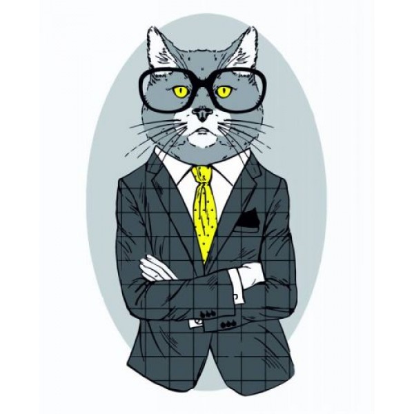 

Картина по номерам "Fashion Cat" ★☆☆ N00013266