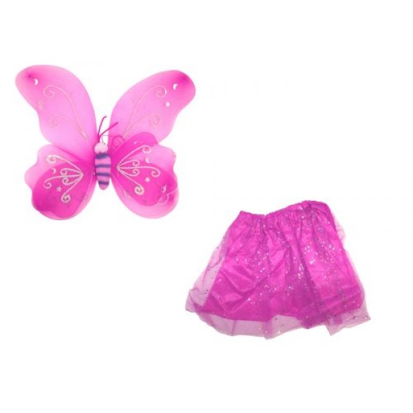 

Карнавальный костюм "Бабочка с большими крыльями" (розовый) 0900-125