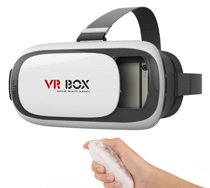 

Очки виртуальной реальности VR BOX 2.0 для смартфона с джойстиком