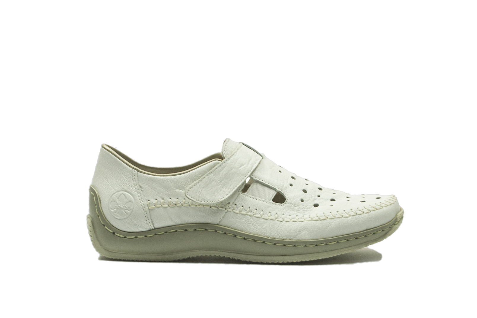 

Туфли летние женские Rieker 39 белый (L1775-80/39/ЦО0002698)