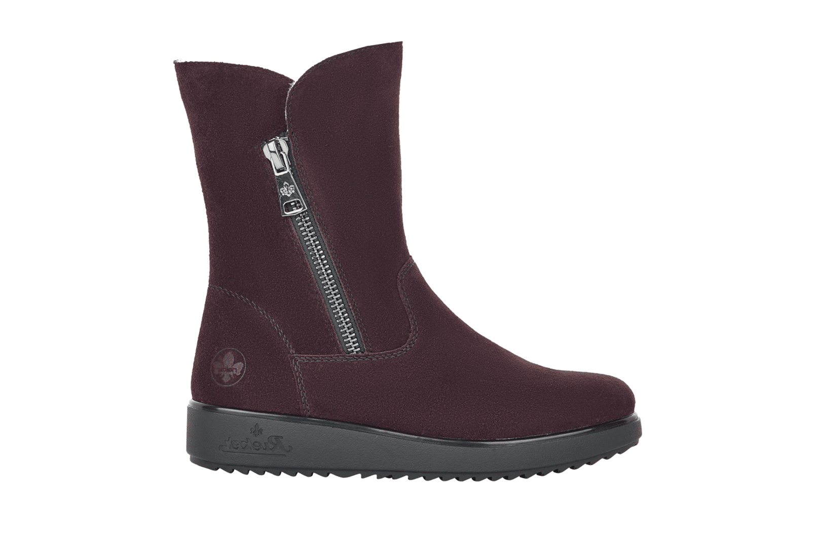 

Полусапоги утепленные женские Rieker 38 бордовый (Y5171-30 /38/ЦО0005678)