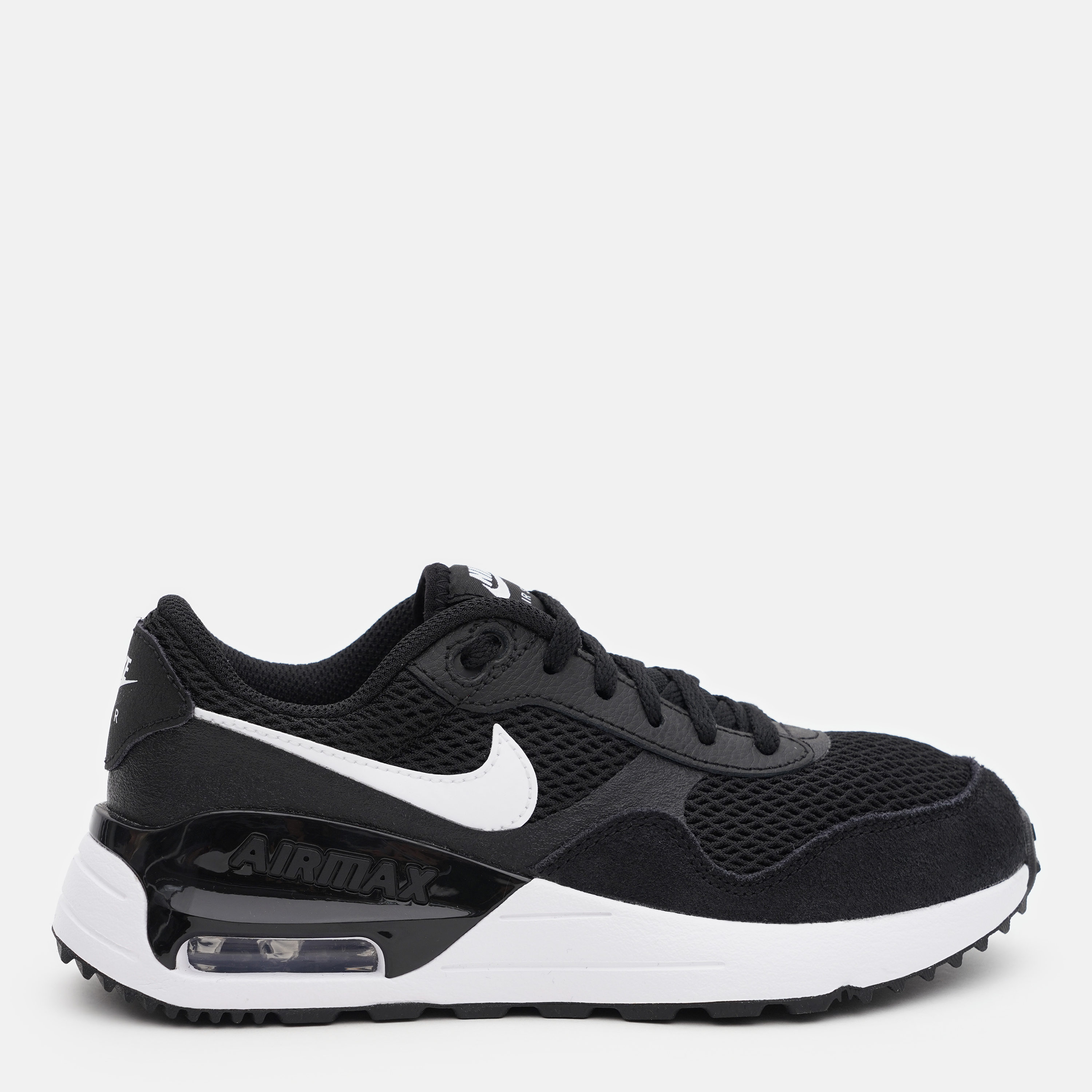 Акція на Підліткові кросівки для хлопчика Nike Air Max Systm (Gs) DQ0284-001 35.5 Чорні від Rozetka