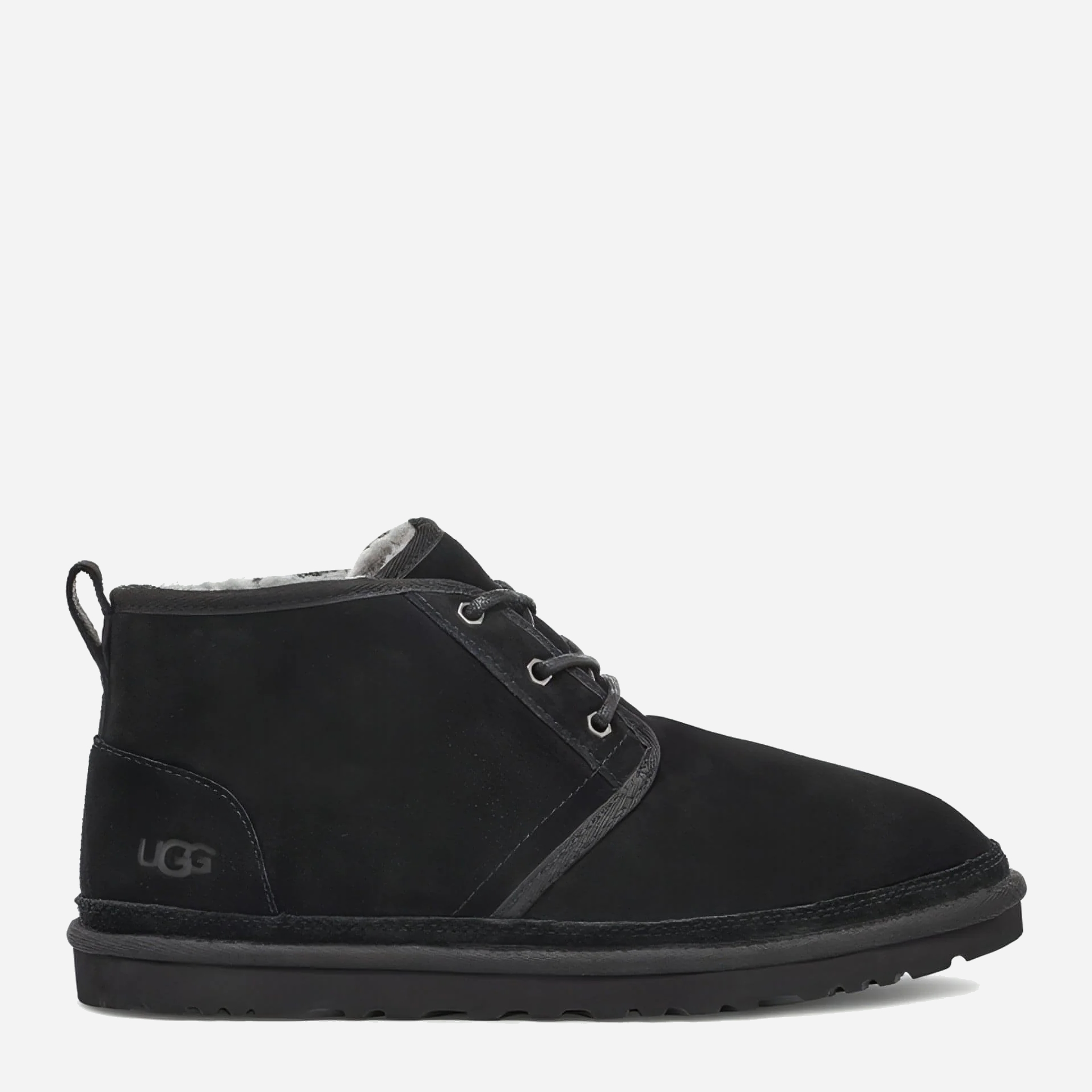 Акція на Чоловічі зимові черевики високі UGG 3236-BLK 41 Чорні від Rozetka