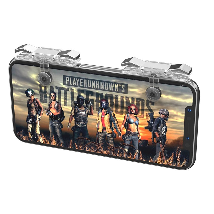 

Игровые контроллеры Marpiel E9 Silver (геймпад триггеры курки для смартфона для PUBG)