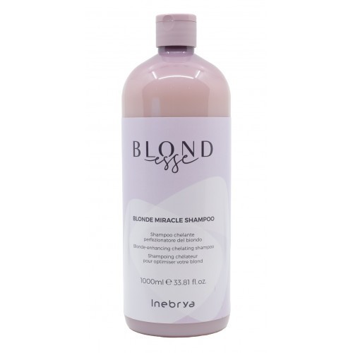 Хелатирующий шампунь для блонд Inebrya Blonde Miracle Shampoo 1000 мл ...