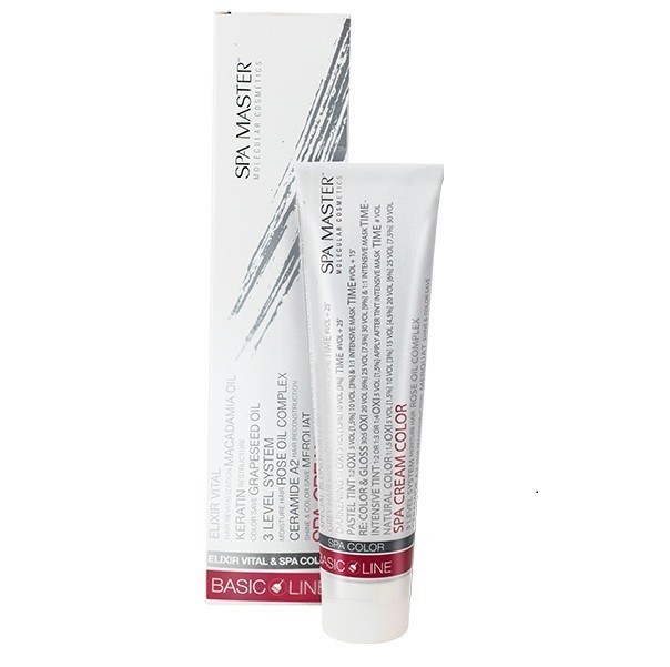Профессиональная краска для волос Spa Master Professional Cream Color 7 ...