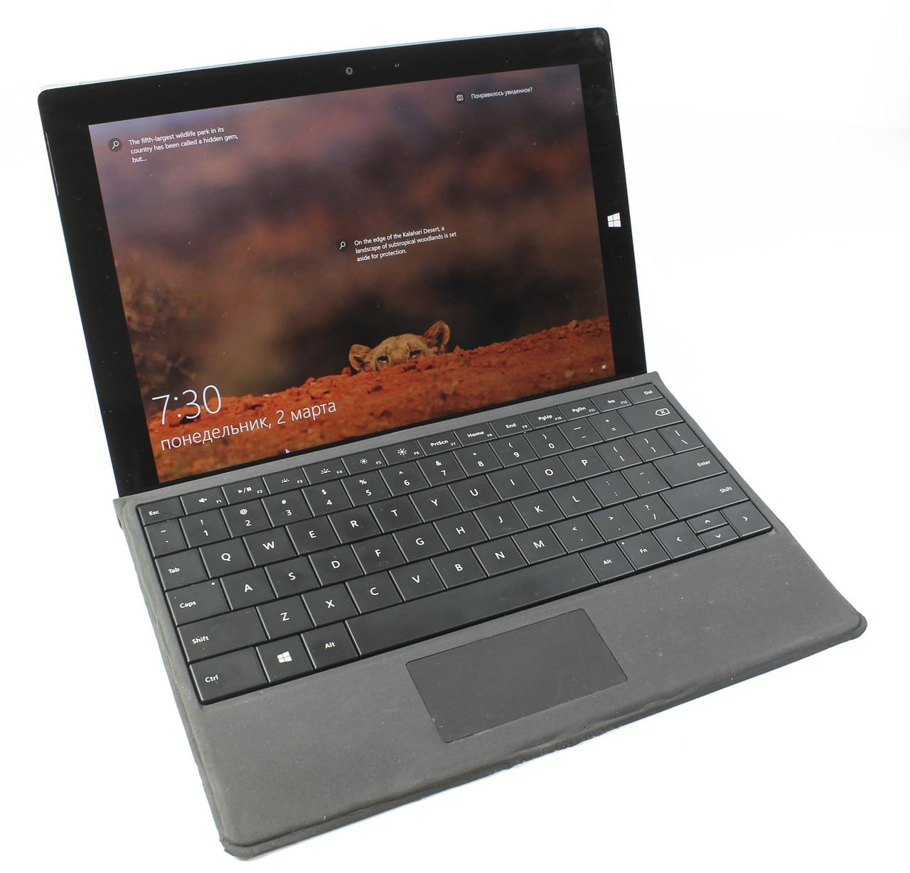 Планшет с клавиатурой Microsoft Surface 3 1645 model 10.8" Full HD ...