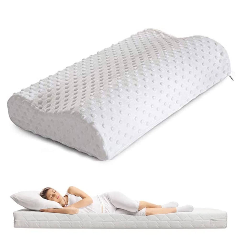 Ортопедична подушка для здорового сну memory latex pillow м'яка з ...