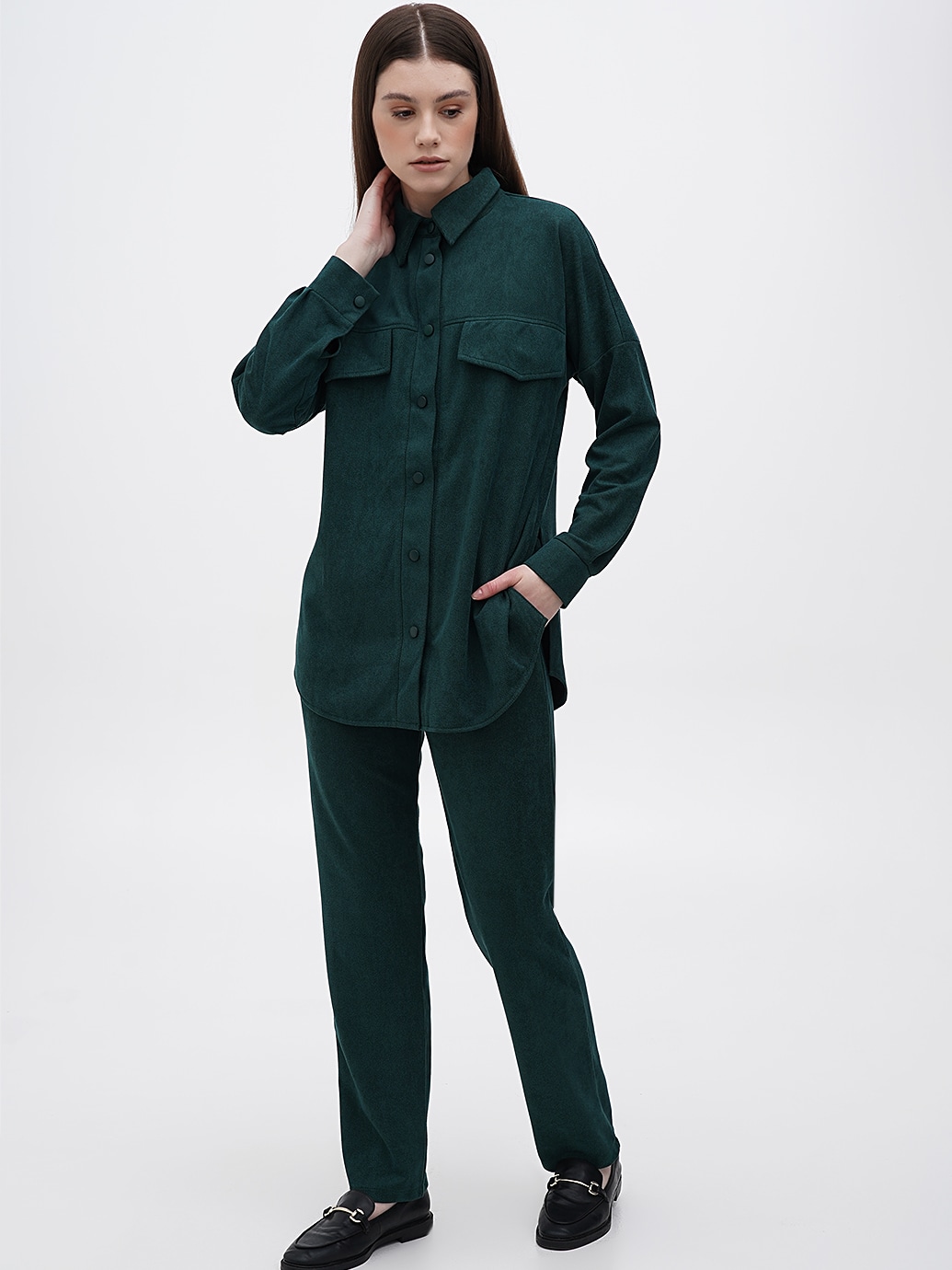 Акція на Штани жіночі EQUILIBRI TSV Pant D 2 M Green від Rozetka