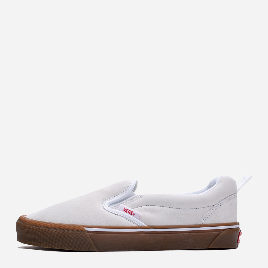 Акція на Жіночі сліпони Vans Knu Slip VN0009QDWHT 38 Білі від Rozetka