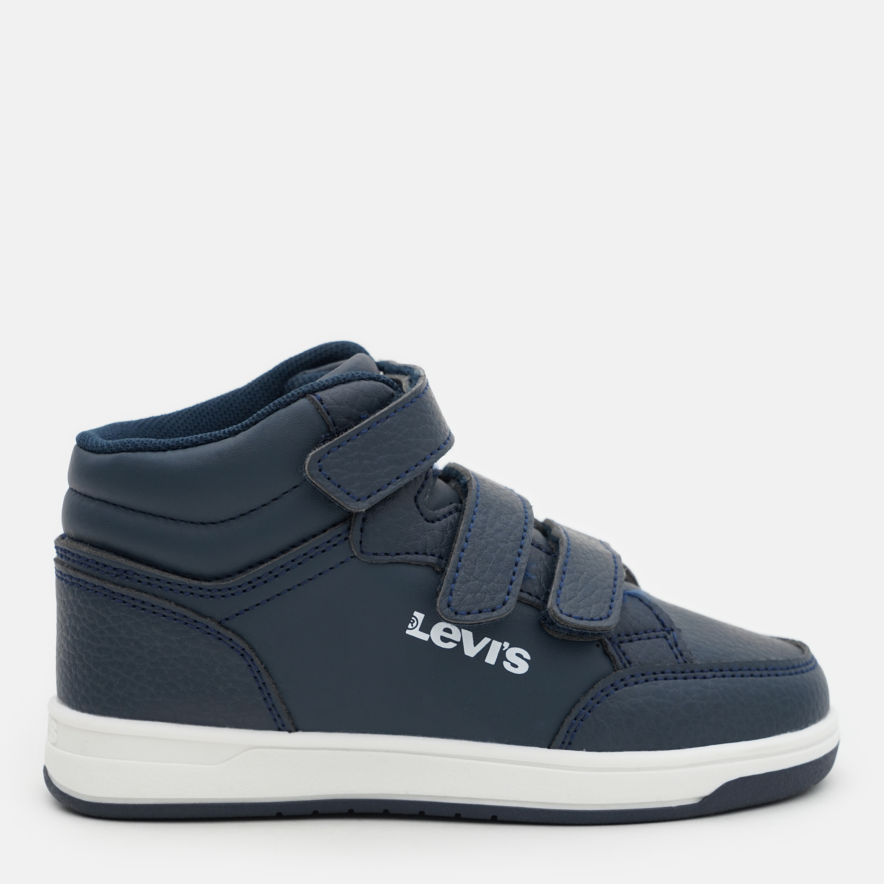 Акція на Дитячі демисезонні черевики для хлопчика Levi's Memphis VMEM0003SNAVY 0040 28 Темно-сині від Rozetka