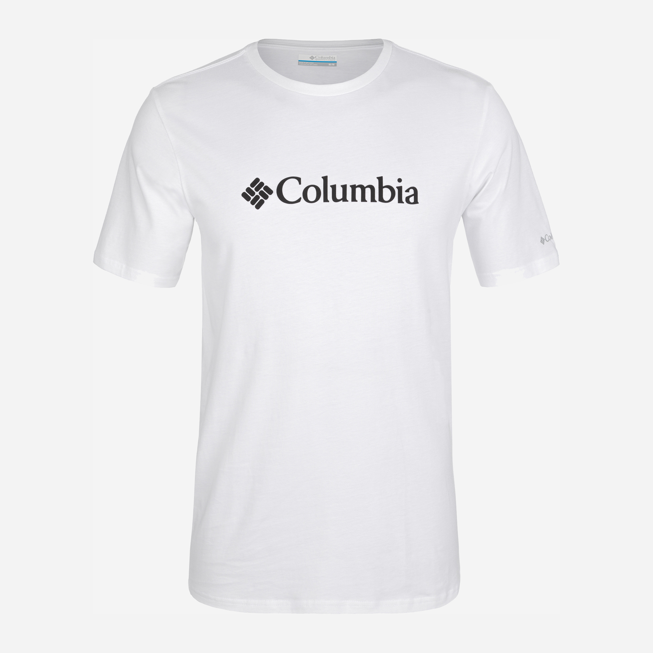 Акція на Футболка бавовняна чоловіча Columbia CSC Basic Logo Short Sleeve 1680051-100 S Біла від Rozetka