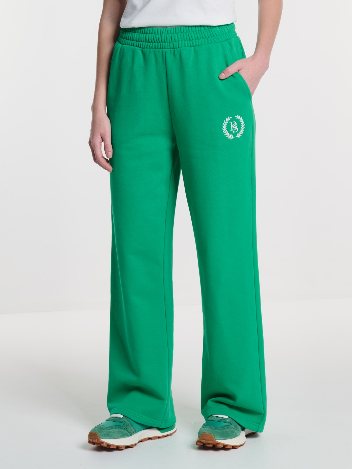 Акція на Спортивні штани жіночі Big Star PEKINA S Зелені від Rozetka