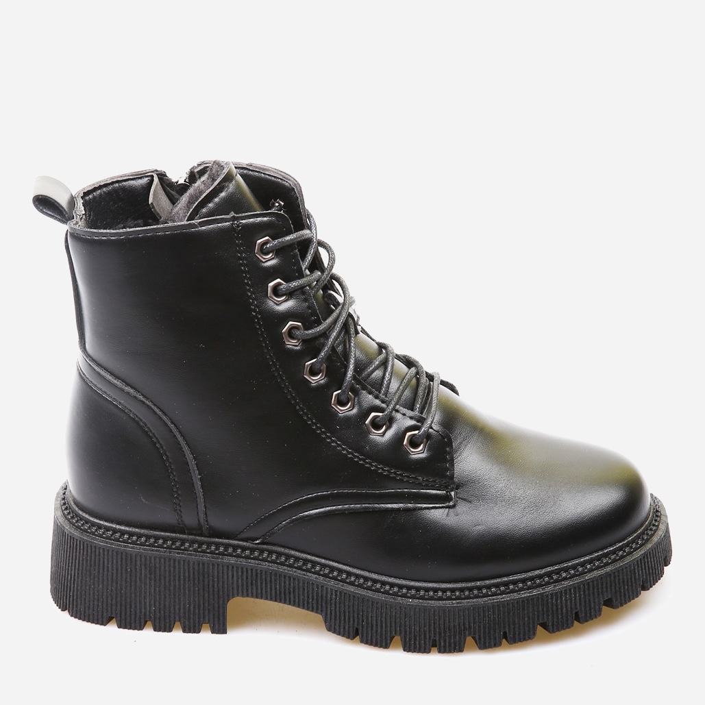 Акція на Жіночі зимові берци високі Swin Shoes VNV-AF 20-Black 40 25.5 см Чорні від Rozetka