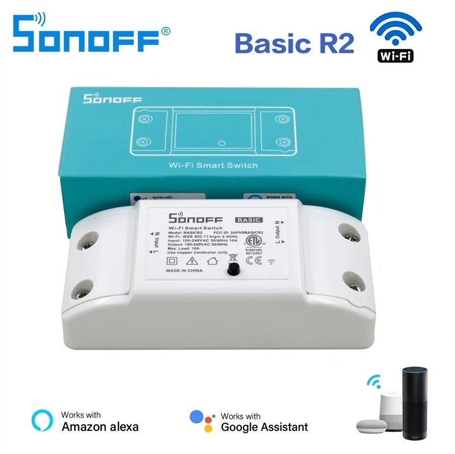 Беспроводное Wifi реле времени Sonoff Basic (умный дом, Wifi выключатель) –  отзывы покупателей | ROZETKA