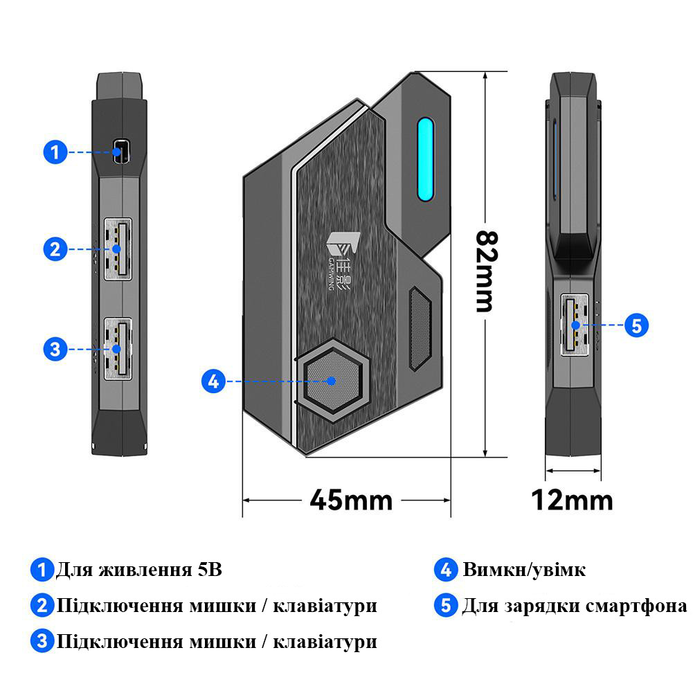 Комплект игровая клавиатура и мышь с адаптером – фото, отзывы,  характеристики в интернет-магазине ROZETKA от продавца: Easy Gaming |  Купить в Украине: Киеве, Харькове, Днепре, Одессе, Запорожье, Львове