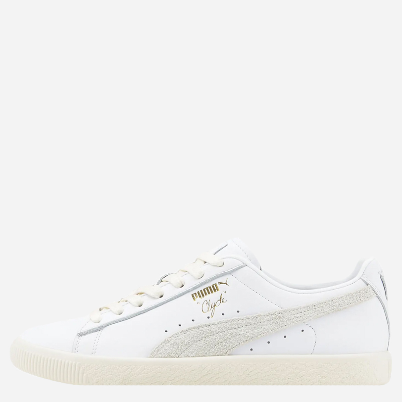 Мужские кеды низкие Puma Clyde Base 39009101 42 Белые (4065452379674 ...
