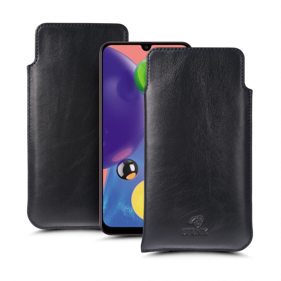 

Футляр Stenk Elegance для Samsung Galaxy A70s Чёрный