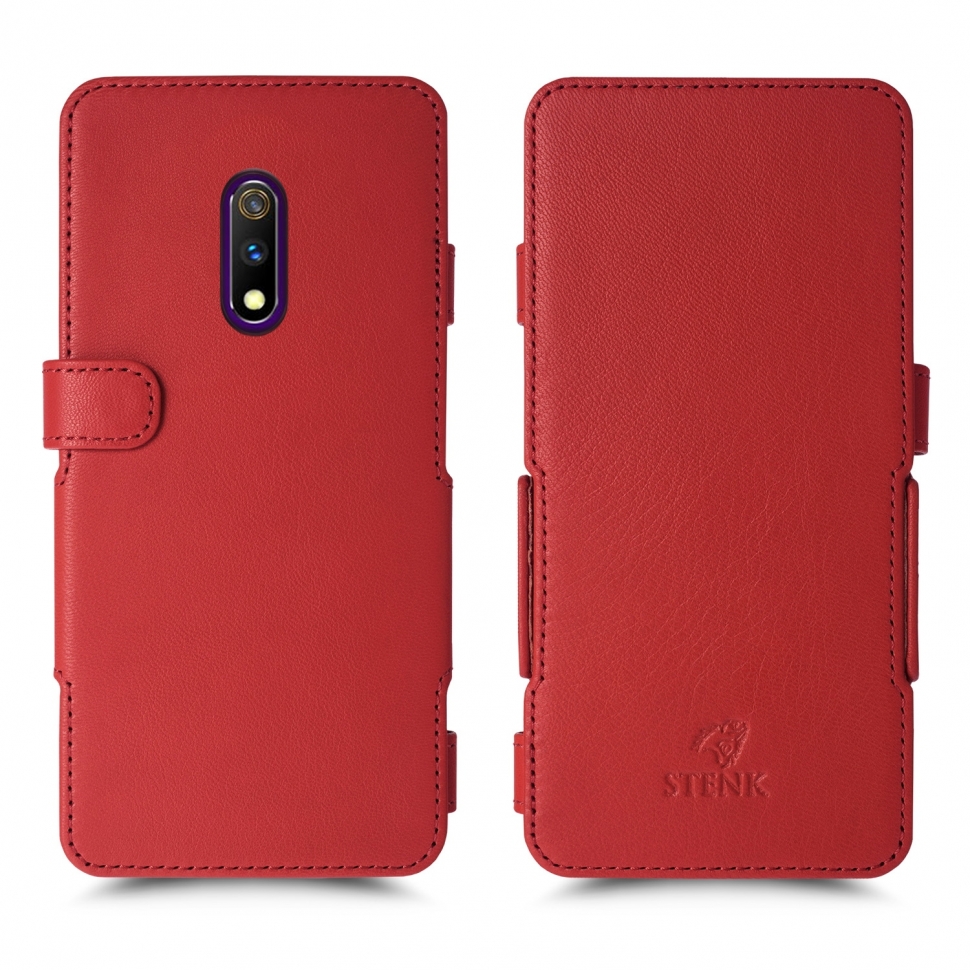 

Чехол книжка Stenk Prime для Realme X Красный