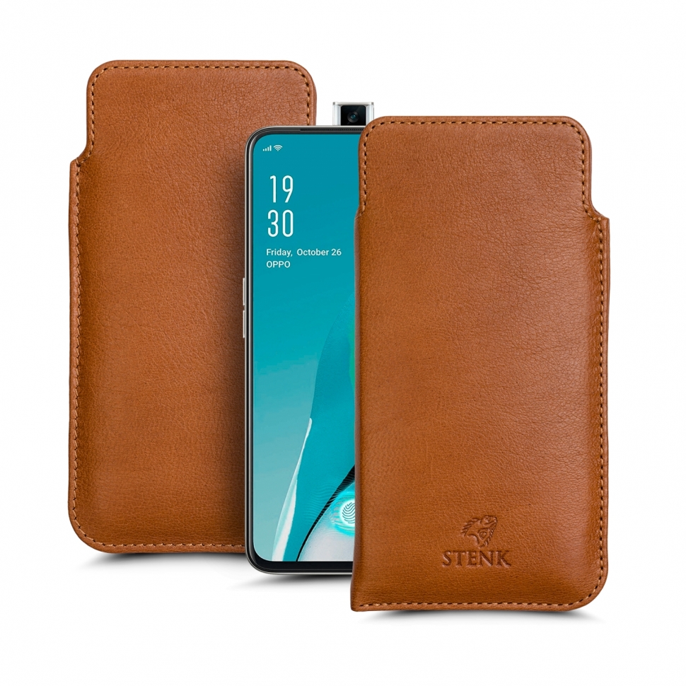 

Футляр Stenk Elegance для OPPO Reno2 Z Camel