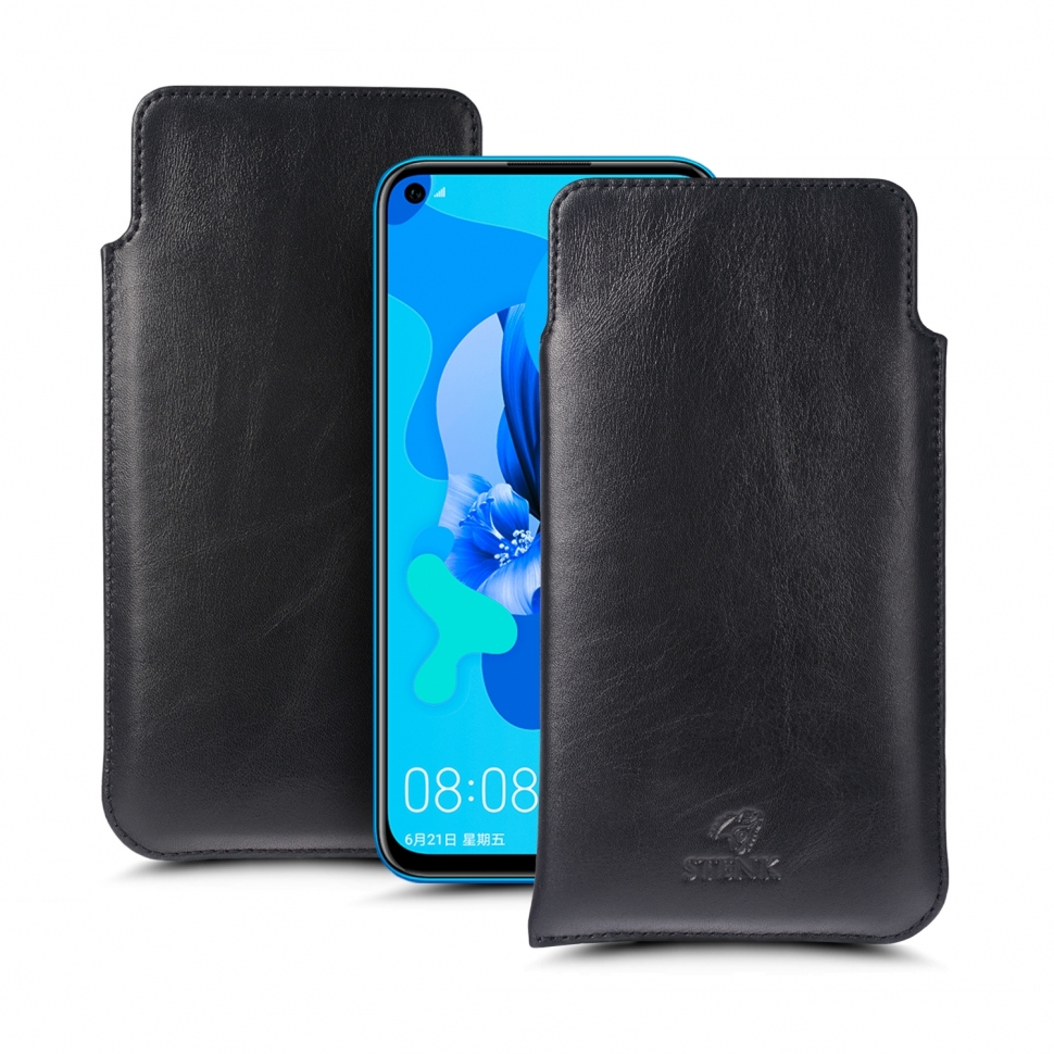 

Футляр Stenk Elegance для Huawei Nova 5i Чёрный