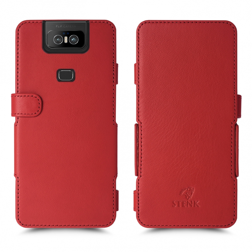 

Чехол книжка Stenk Prime для ASUS ZenFone 6 Красный