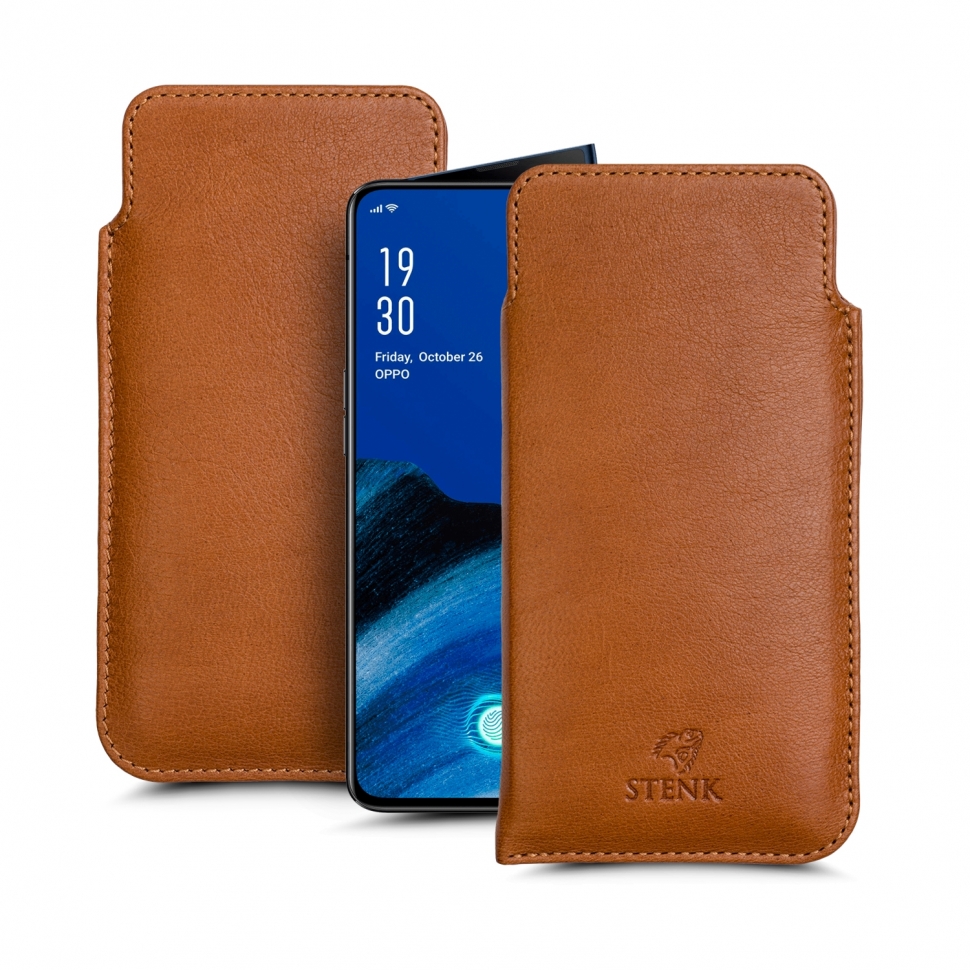 

Футляр Stenk Elegance для OPPO Reno 2 Camel