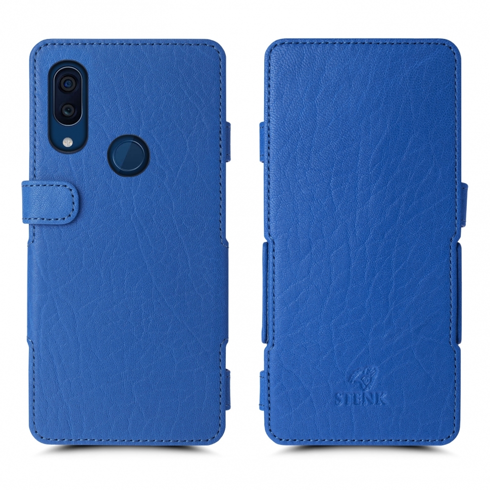 

Чехол книжка Stenk Prime для ZTE Axon 9 Pro Ярко-синий