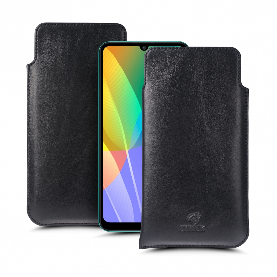 

Футляр Stenk Elegance для Huawei Y6P Чёрный