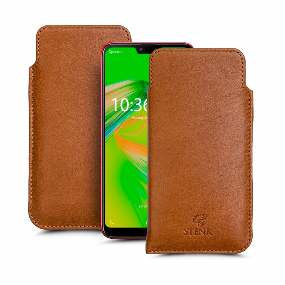 

Футляр Stenk Elegance для ASUS ZenFone Max Plus (M2) ZB634KL Camel