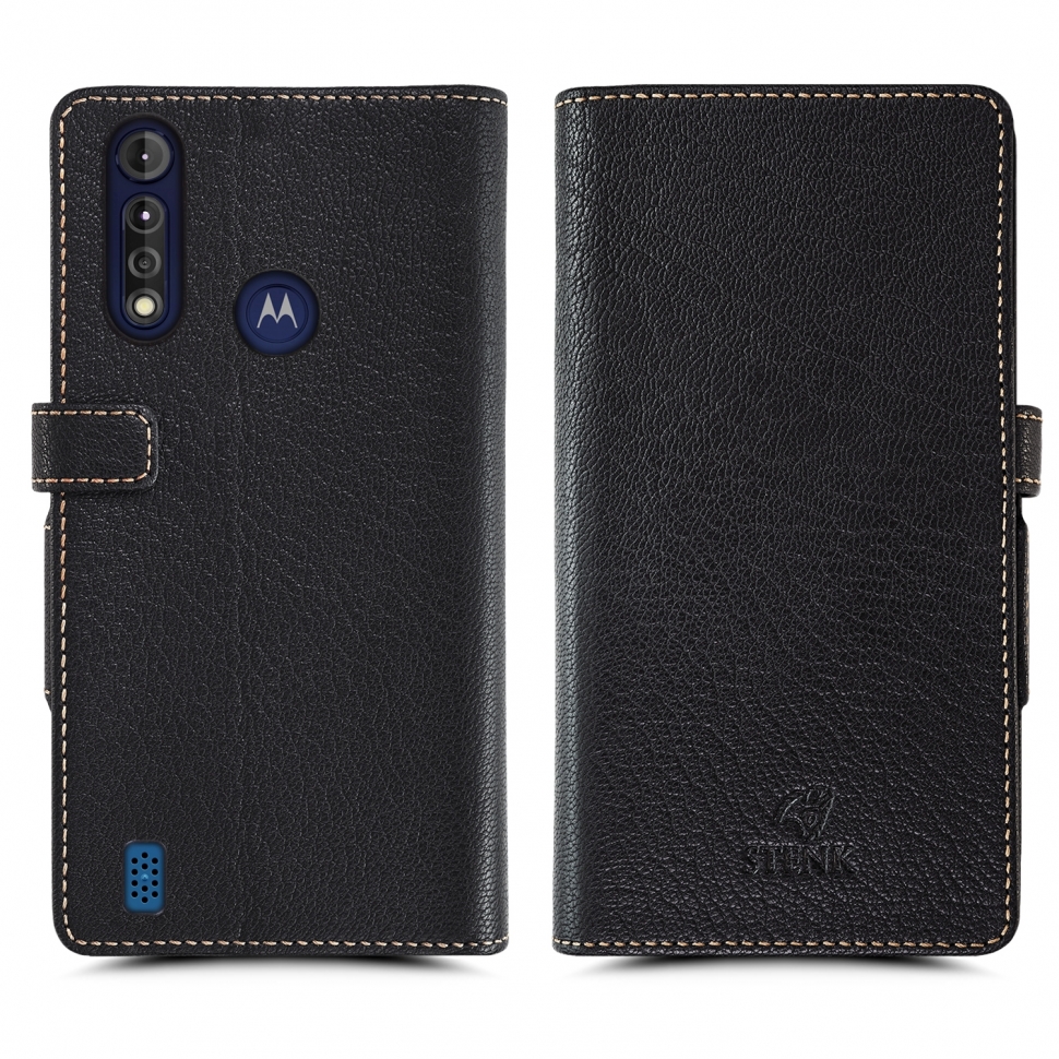 

Чехол книжка Stenk Wallet для Motorola Moto G8 Power Lite Чёрный