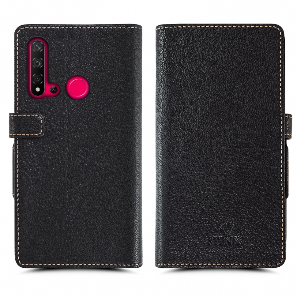 

Чехол книжка Stenk Wallet для Huawei P20 Lite 2019 Чёрный