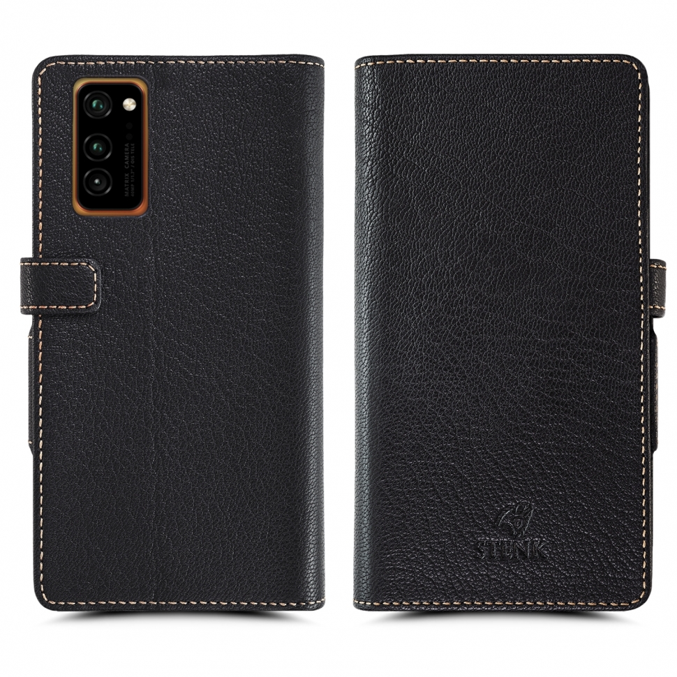 

Чехол книжка Stenk Wallet для Huawei Honor View 30 Чёрный