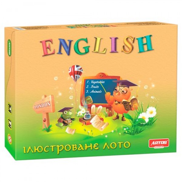 

Лото "ENGLISH" 20796 TRG-18825