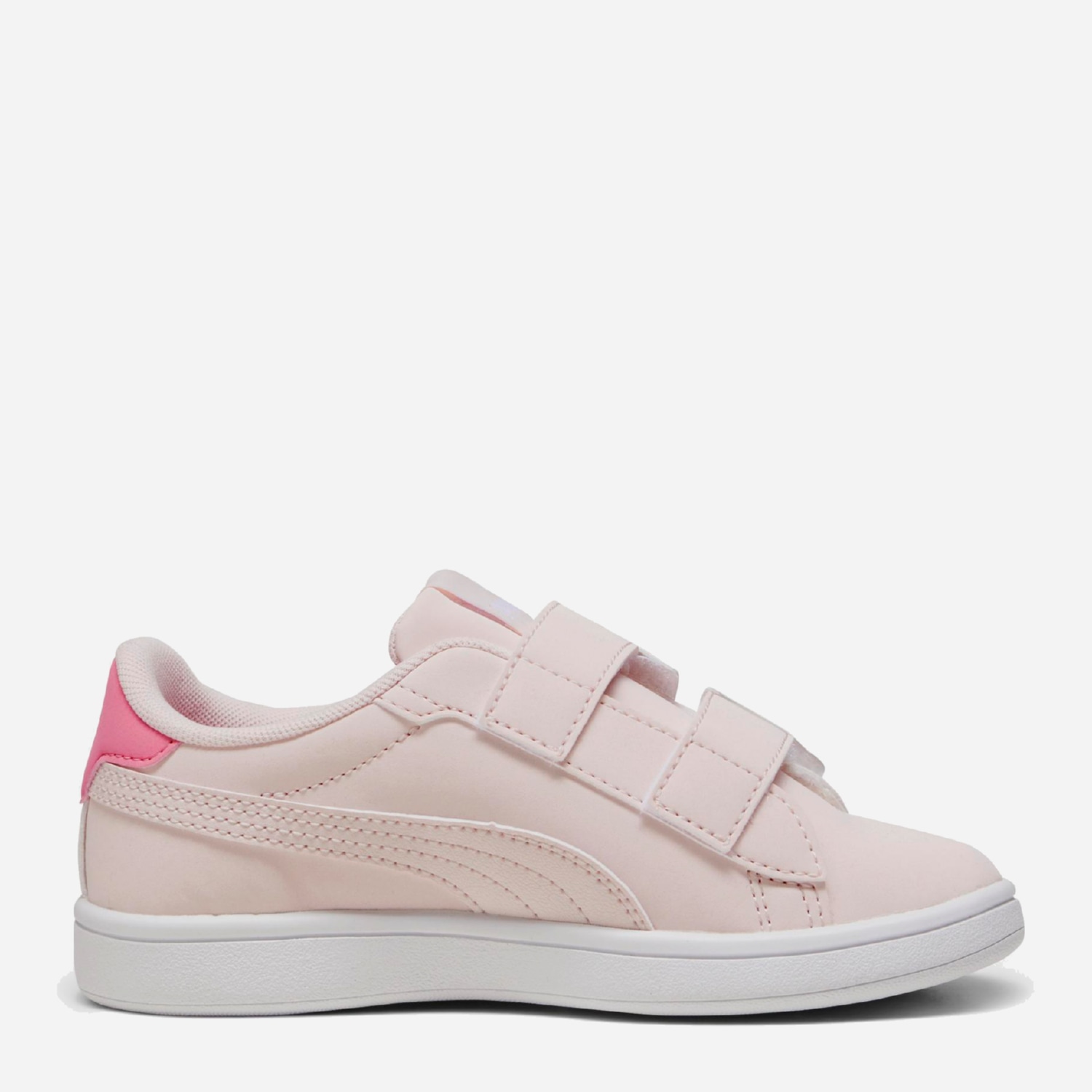 Акція на Дитячі кеди для дівчинки Puma Puma Smash 3.0 Bfly V PS 394803-01 34.5 Frosty Pink-Str від Rozetka