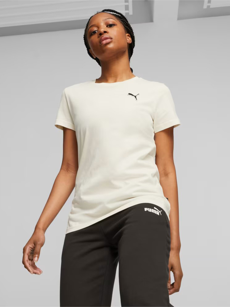 Акція на Футболка жіноча Puma Better Essentials Tee No Color 675986-99 XS Молочна від Rozetka