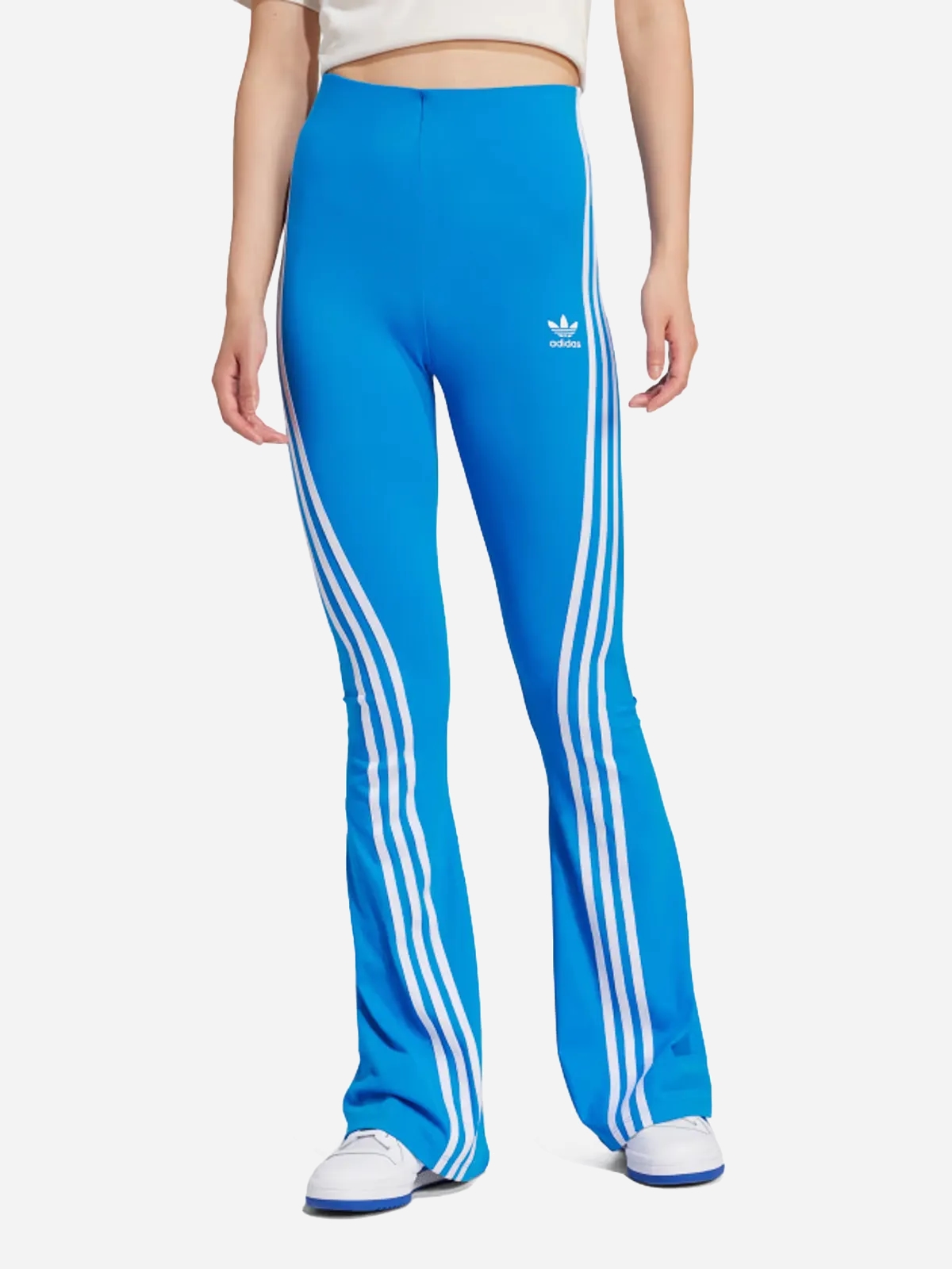 Акція на Спортивні штани жіночі Adidas IV9341 M Сині від Rozetka