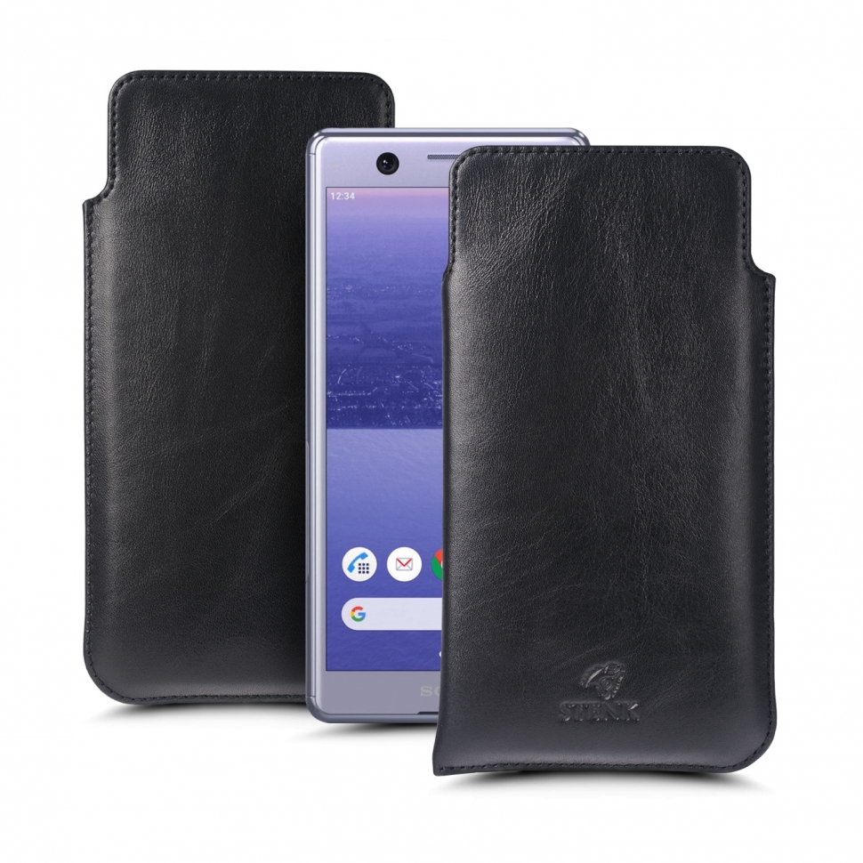 

Футляр Stenk Elegance для Sony Xperia Ace Чёрный