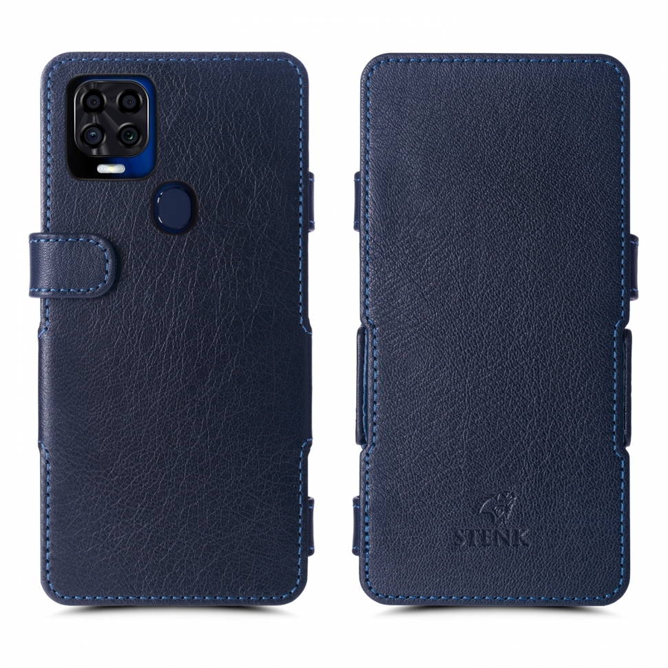 

Чехол книжка Stenk Prime для ZTE Blade V2020 Синий