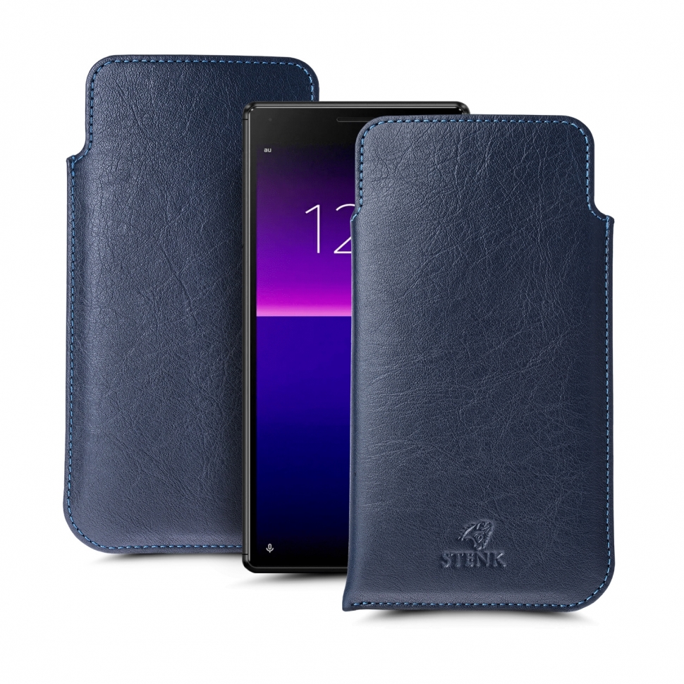 

Футляр Stenk Elegance для Sony Xperia 8 Синий